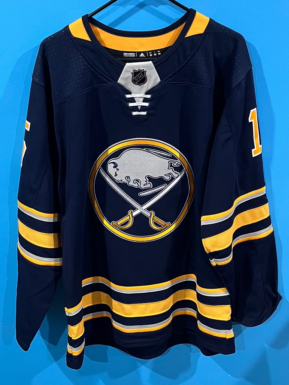 Nwt Buffalo Sabres Authentic Gerbe Reebok Mic NHL Hockey Jersey 50 Blue Home
