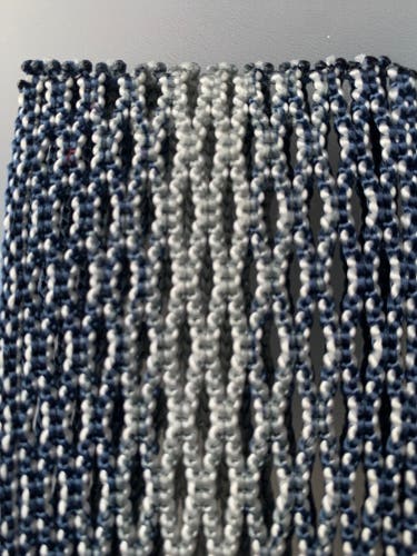 Rhombus 10d Blue Gray men’s mesh Dynasty