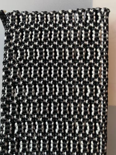 Rhombus 10d Black White men’s mesh Dynasty