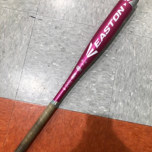 Used 2018 Easton Pink Sapphire Alloy Bat -10 17OZ 27"