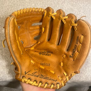 Vintage Ted Williams Jr Pro 9” Baseball Glove