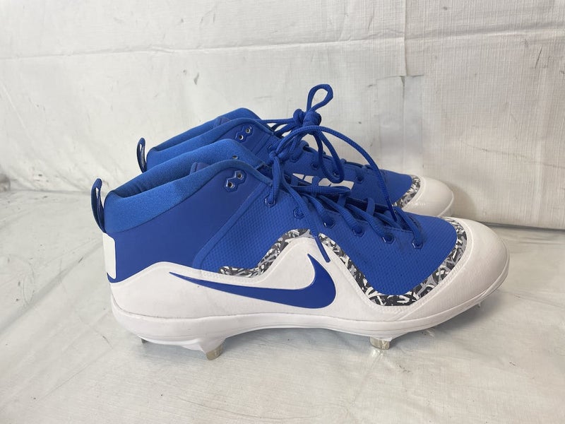 Nike Air Force Mike Trout 4 Baseball Cleats Royal Blue White 917920-444  Mens 13