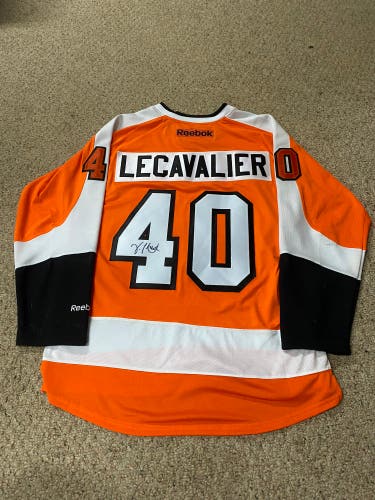 Vinny Lecavalier autographed Flyers Jersey