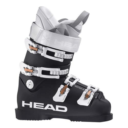 NEW women's Ski boots HEAD RAPTOR 90 RS W BLACK ski Boots 24.5 mondo 7.5 US