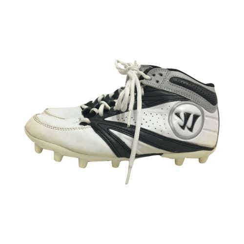 Used Warrior Burn Senior 7 Lacrosse Cleats