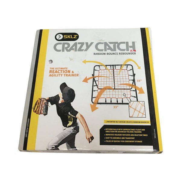 New Sklz Crazy Catch Rebound Net Baseball And Softball Training Aids