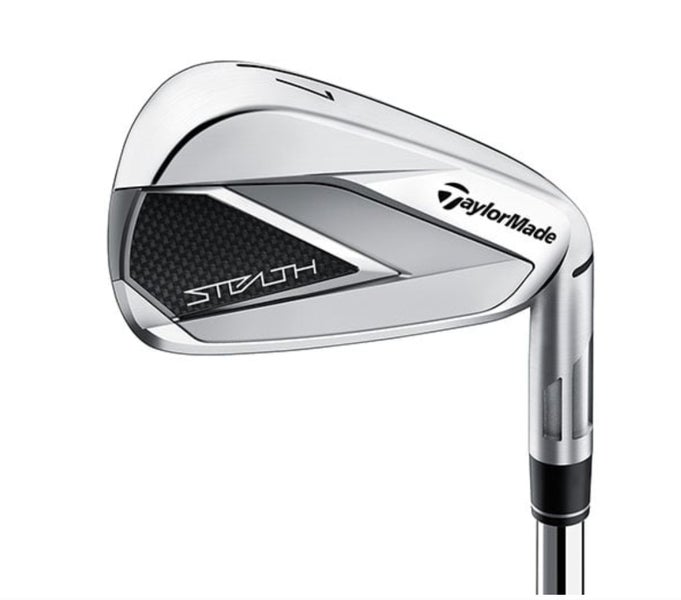 New Men's TaylorMade Right Handed Stealth Iron Set Stiff Flex 8 Pieces Steel Shaft