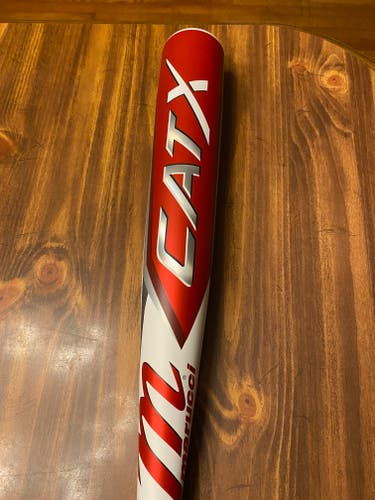 Used BBCOR Certified 2023 Marucci Alloy CAT X Bat (-3) 30 oz 33"