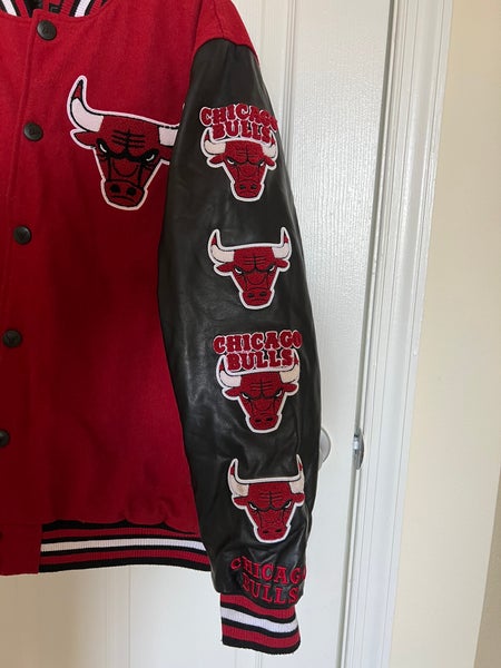 vintage chicago bulls letterman jacket