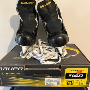 Used Bauer Regular Width Size 13 Supreme Hockey Skates