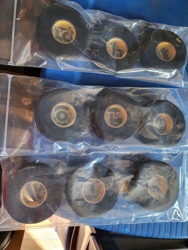 Black hockey tape 9pack
