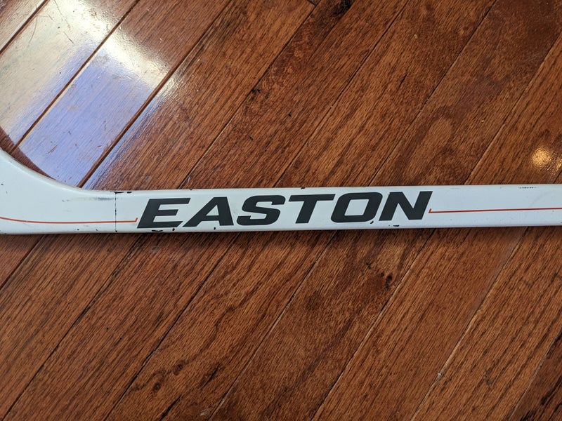 Used Senior Easton Left Hand Mako Hockey Stick Toe Pattern 75 flex