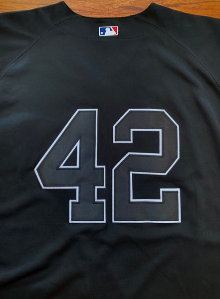 New York Yankees Mariano Rivera Authentic Black New Size 52