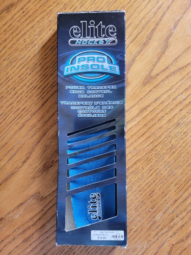 NEW ELITE HOCKEY PRO SKATE INSOLES - SENIOR - SIZE 7-7.5