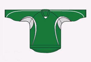 NEW KAMAZU FLEXX ICE Pro Series Practice Hockey Jersey - ADULT Goalie Cut Green & White