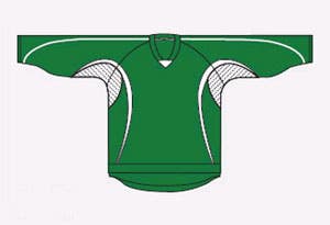 NEW KAMAZU FLEXX ICE Pro Series Practice Hockey Jersey - ADULT Extra Small Green & White