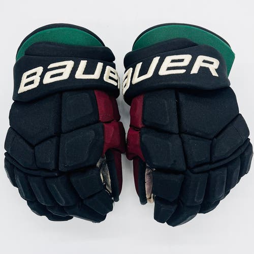 Arizona Coyotes Kachina Bauer Supreme Ultrasonic Hockey Gloves-13"-Single Layer Palms