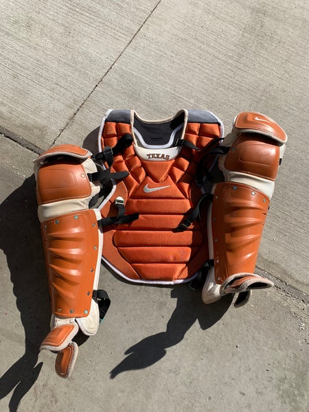 orange nike catchers gear