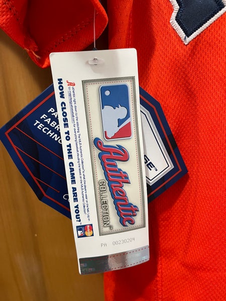 2017 Carlos Correa Game-Used Orange Jersey