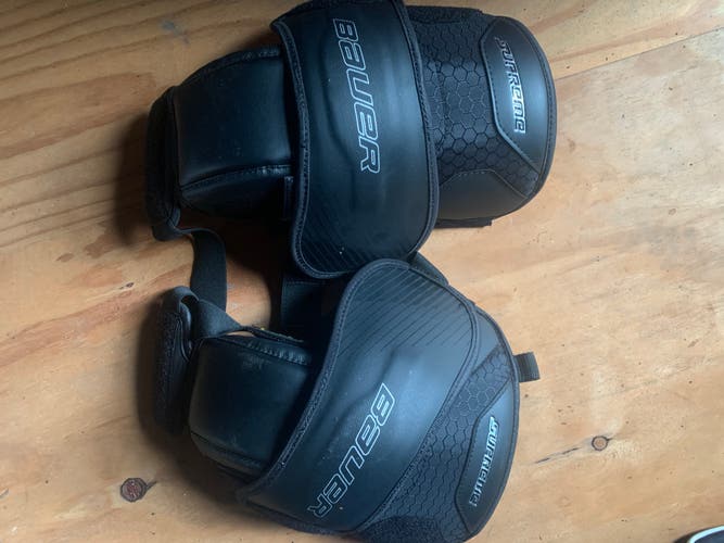 Bauer goalie knee pads