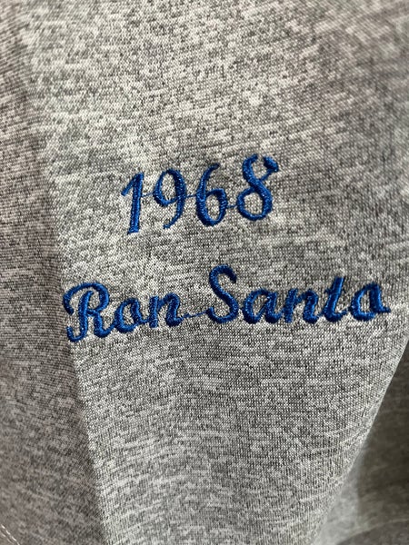 RON SANTO Chicago Cubs Majestic Cooperstown Throwback Away