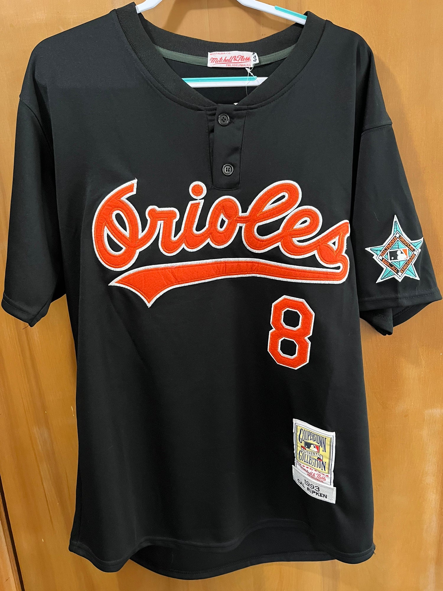 orioles jersey mitchell and ness