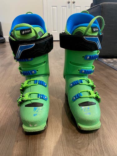 Men's Used Lange XT3 130 24.5 LV Ski Boots BRAND NEW LINERS