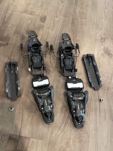 Used Atomic Alpine Touring Shift Ski Bindings 110 mm Brake Width Max Din 13
