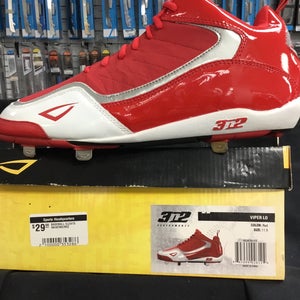 302 Viper metal baseball cleats size 11.5