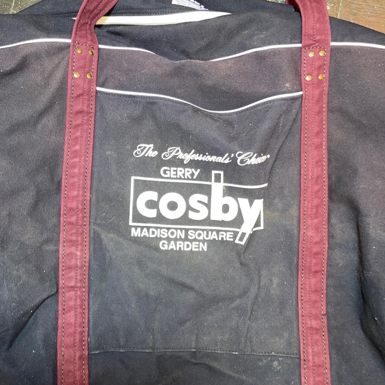 Gerry Cosby Hockey Bag NYC Rangers old school | SidelineSwap | Buy