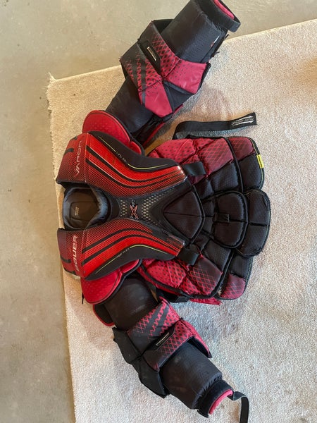 Used Large Bauer Vapor 2X Pro Goalie Chest Protector Pro Stock