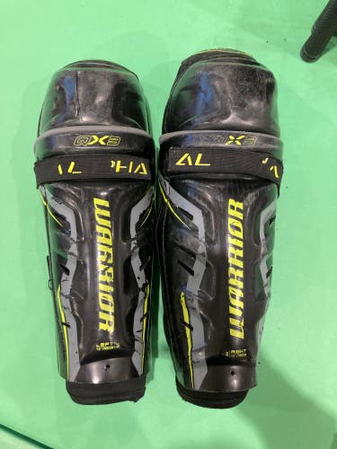 Used Warrior Alpha QX3 Shin Pads