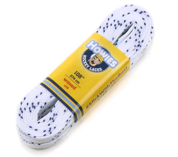 2-PACK 84" Howies Waxed Laces White - NEW!!!