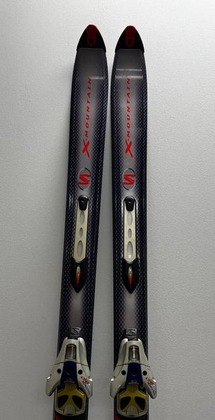 Hold sammen med Creek løfte op Salomon Superaxe 8 182cm All-Mountain Skis Salomon S850 Adjustable Size  Bindings | SidelineSwap