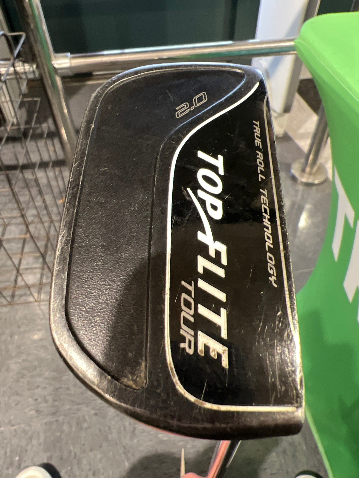 Top Flite Gamer Mallet Putter Steel Shaft 35 In. RH Factory Grip Good