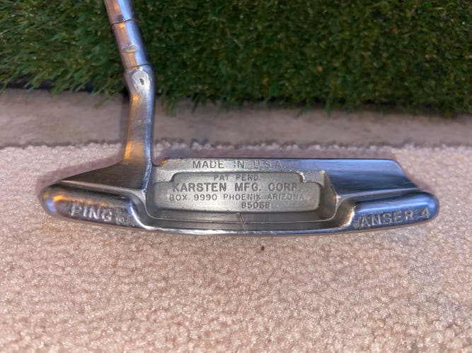 Ping Anser 4 (pat pending) Putter; RH; 32 in.; new grip