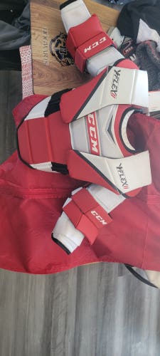 Used Large/Extra Large CCM YTFlex 3 Goalie Chest Protector