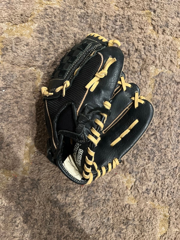 Used Louisville Slugger Helix Series Right Hand Throw Pitcher Baseball Glove 10"