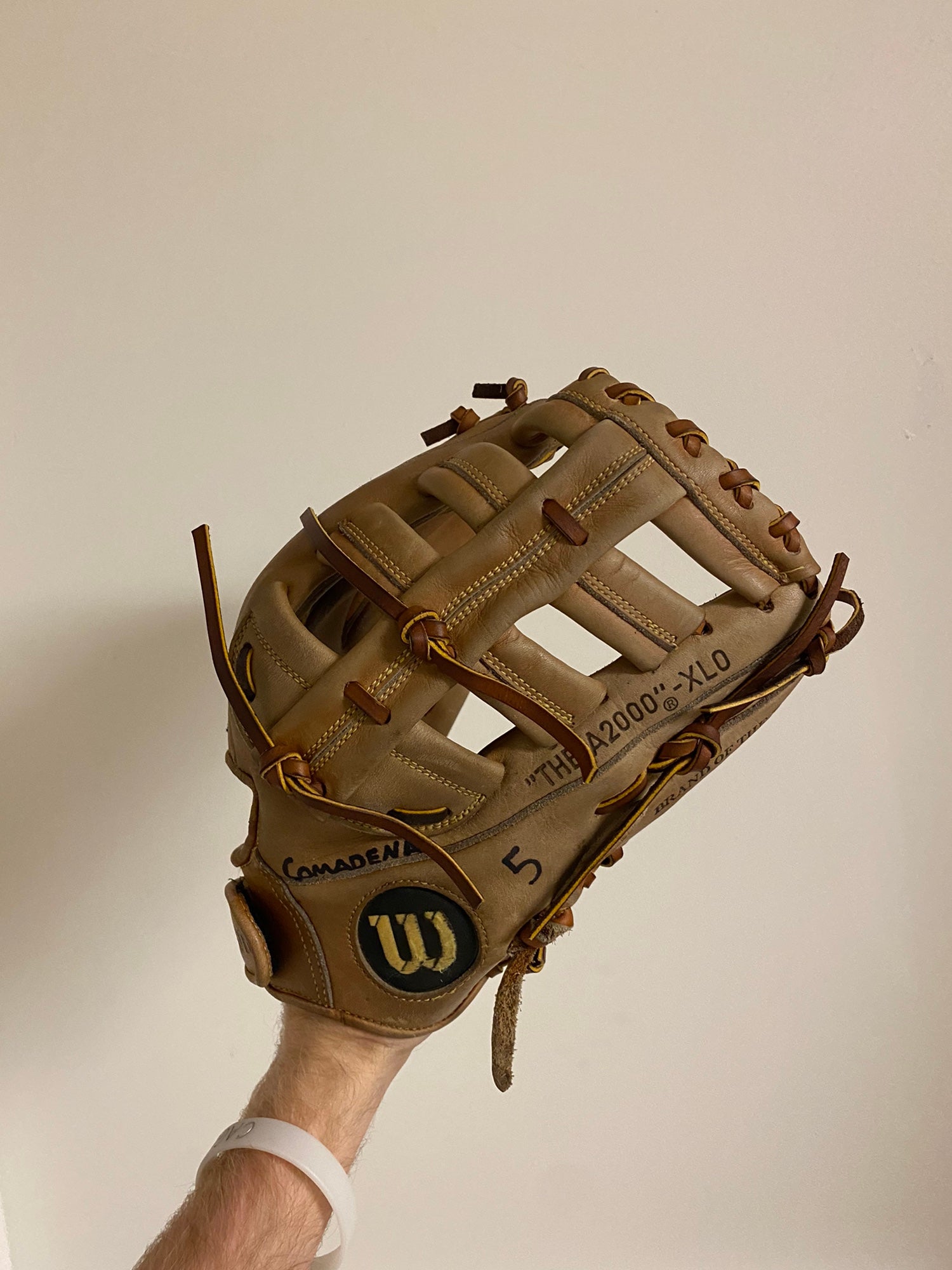 Wilson THE A2000-XLO Brown Leather 12 Baseball Glove RHT, Made in U.S.A.  on eBid United States