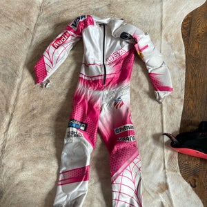 Women's Used Small Spyder Race Suit FIS Legal