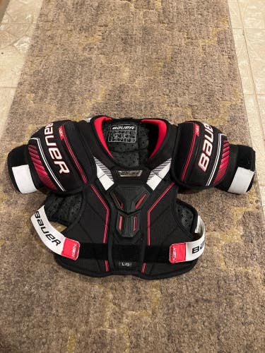 Used Junior Large Bauer NSX Shoulder Pads