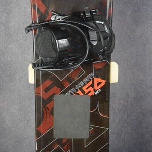 5150 VICE SNOWBOARD SIZE 155 CM WITH NEW PICCO LARGE BINDINGS