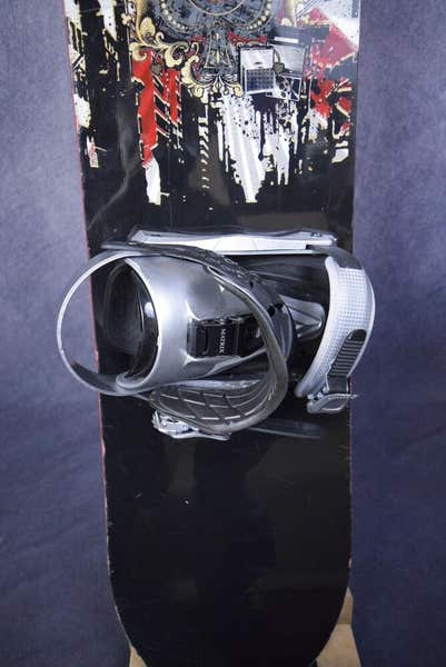 RIDE IMPACT SNOWBOARD SIZE 152 CM WITH DRAKE LARGE BINDINGS