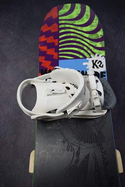 K2 WORLD WIDE WEAPON SNOWBOARD SIZE 158 CM WITH NEW CHANRICH