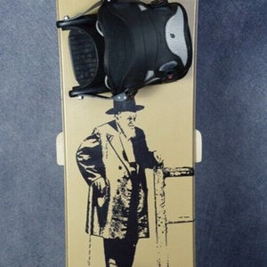 THIRD DRAWER "GEEZER" SNOWBOARD SIZE 166 CM WITH FLOW EXTRA LARGE BINDINGS