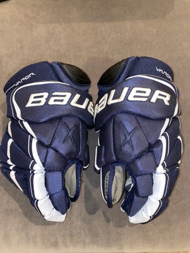 New Bauer Vapor 1X Lite Gloves 15” NAVY
