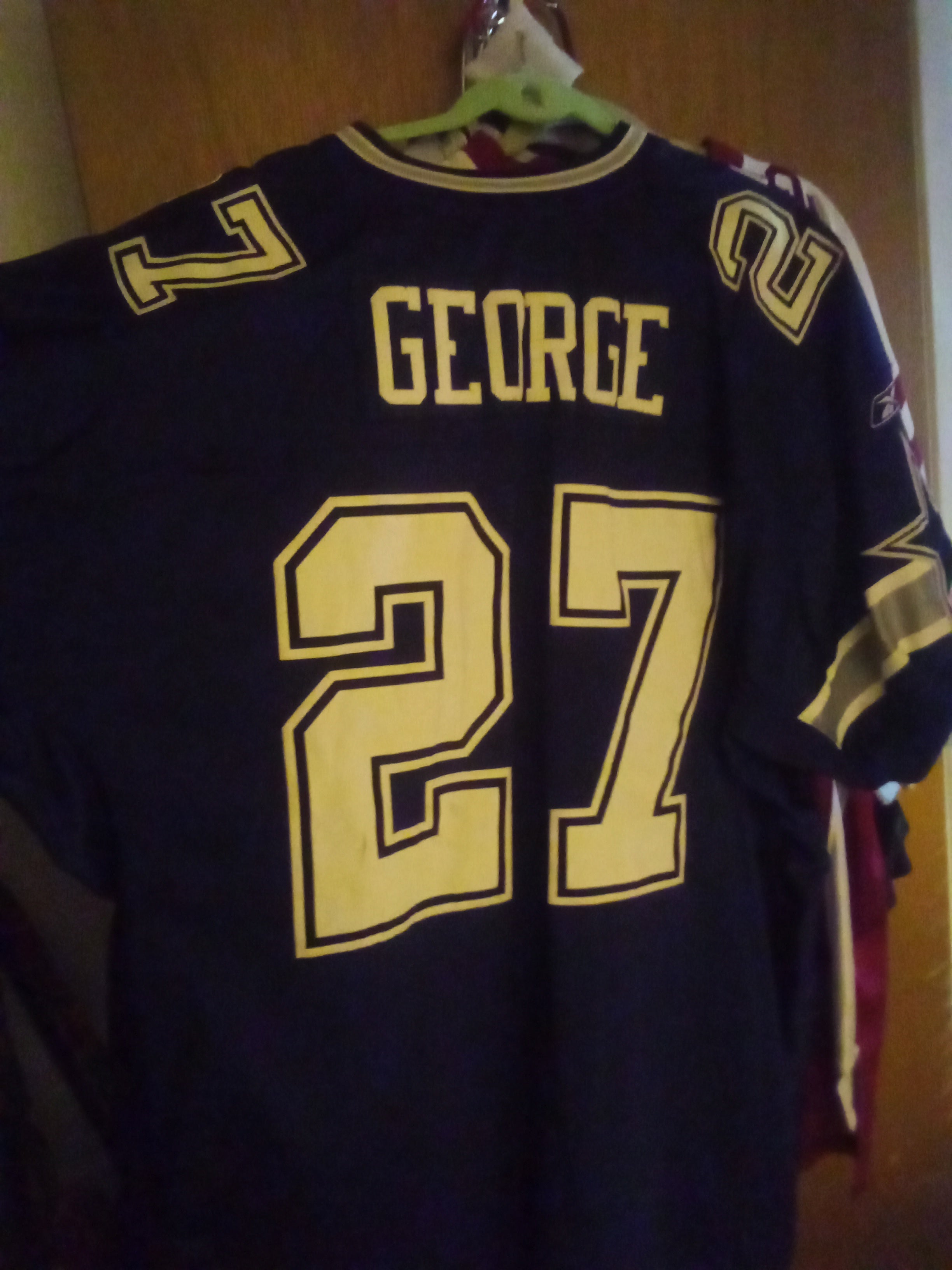 NFL Dallas Cowboys Eddie George Authentic