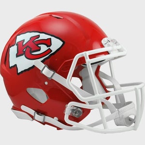 NIB Riddell Speed Kansas City Chiefs Full Size Authentic Helmet Red
