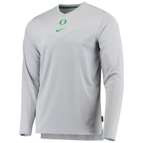 new mens XL Oregon Ducks logo Dri-Fit performance long sleeve sweatshirt