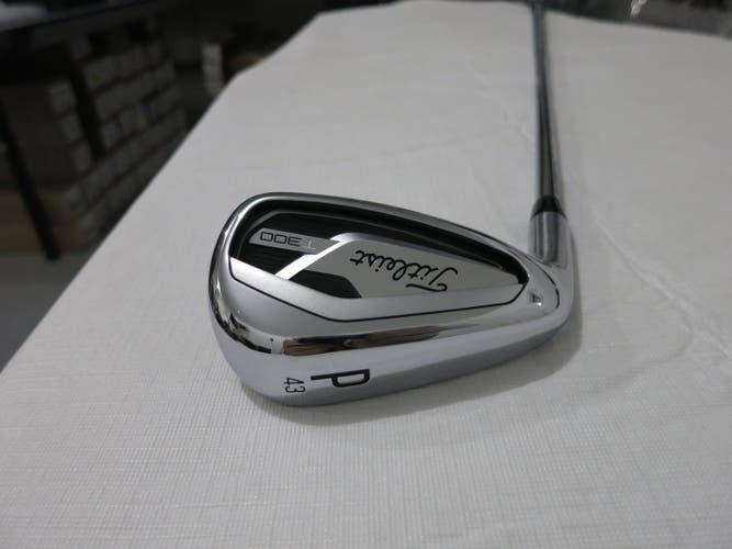 Titleist 2021 T300 Pitching Wedge PW - 43* - Regular Flex Steel - NEW - LH